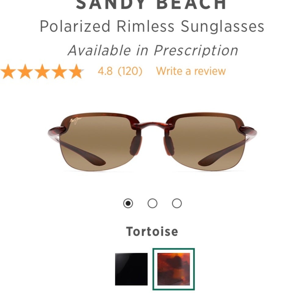 Never worn! Maui Jim Sandy Beach Sunglasses